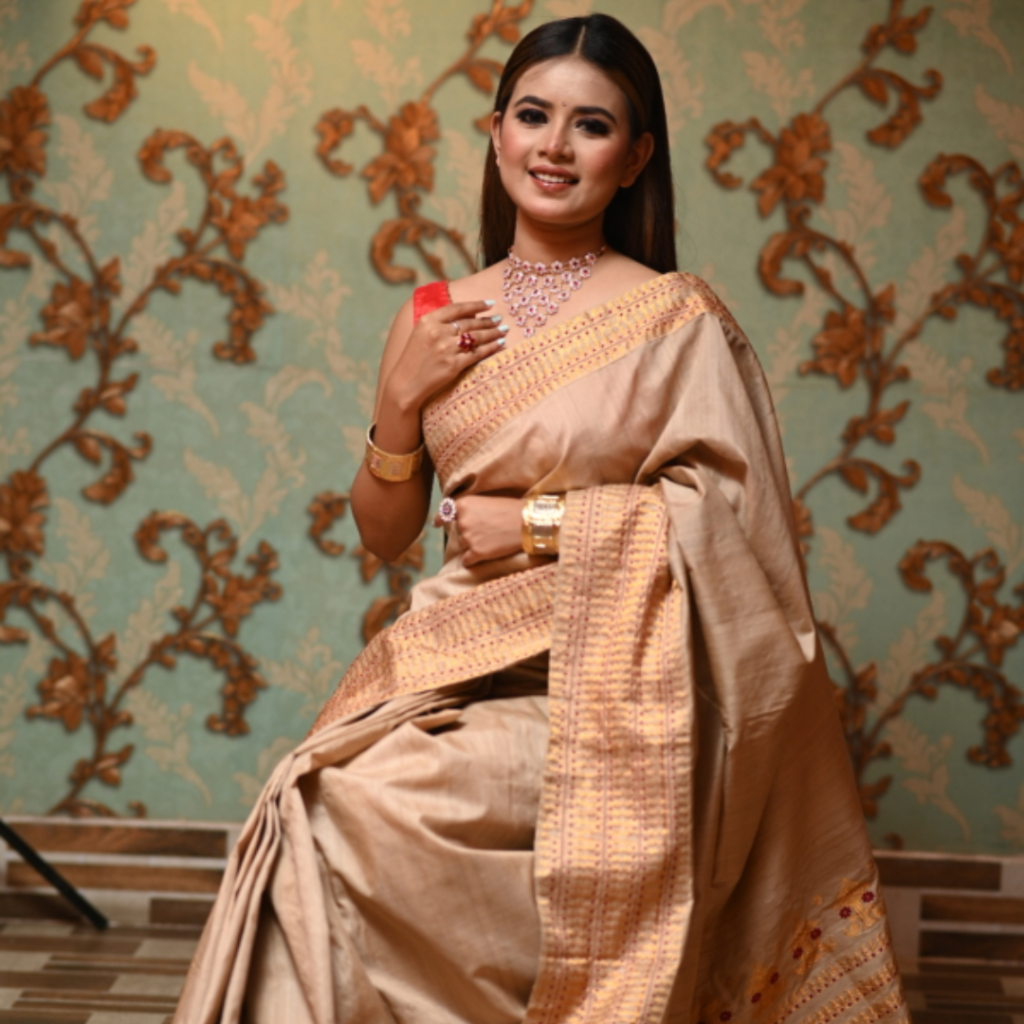 Muga Saree