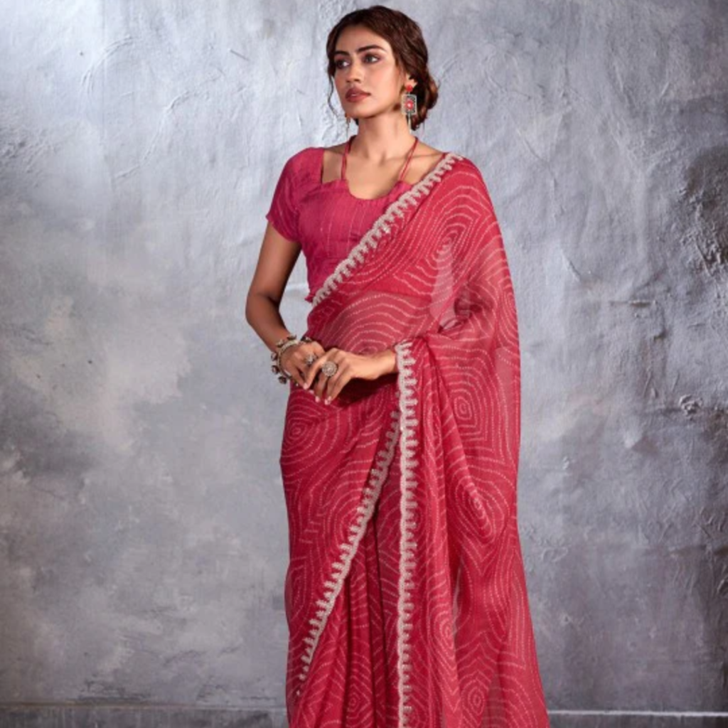 Bandhani Saree