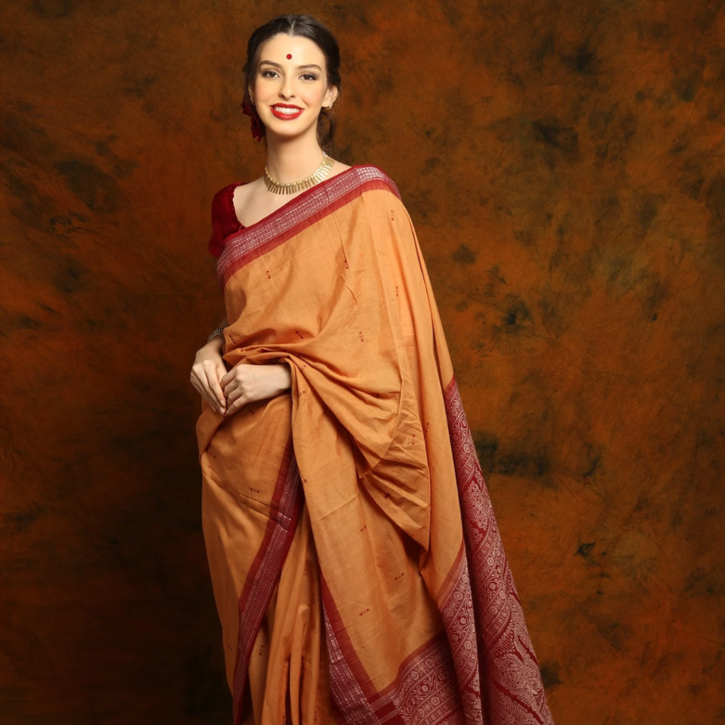 Bomkai Saree