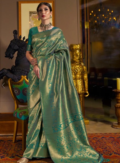 Silk Banarasi Saree - Image 2