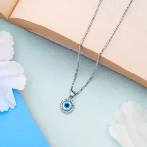 Evil Eye Guardian Rhodium