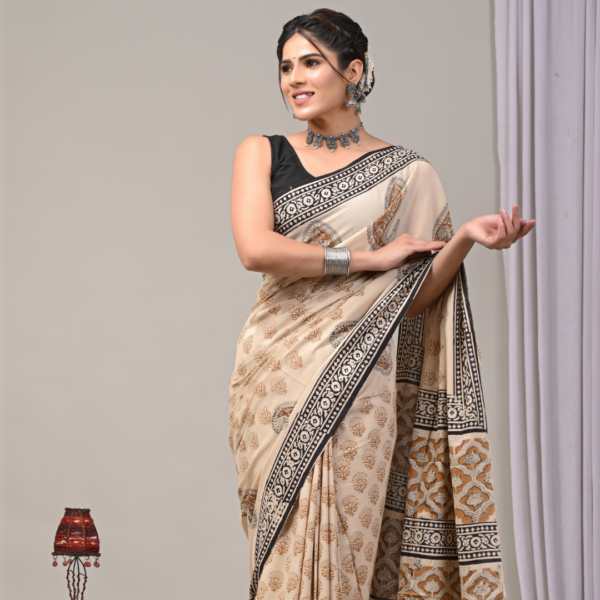 Hand Block Printed Linen